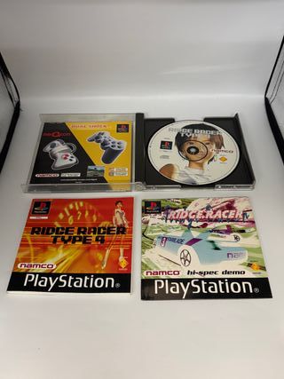 Ridge Racer Type 4 PlayStation 1 PAL EUR Completo