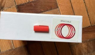 Braccialetto Hip Hop Rosso/Arancio