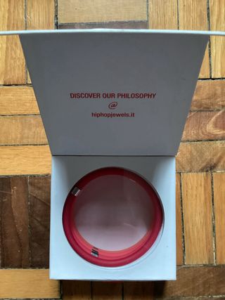 Braccialetto Hip Hop Rosso/Arancio