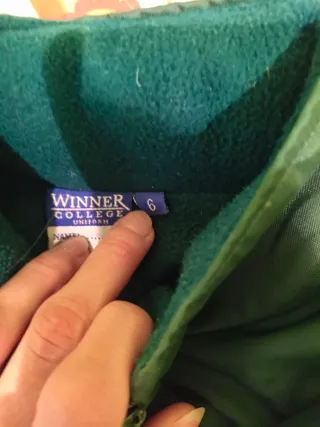 Chaqueta verde uniforme.T6