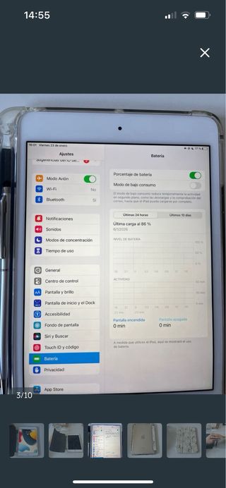iPad mini 4 Plata