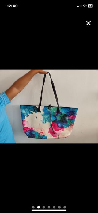 Bolso Desigual grande estampado floral