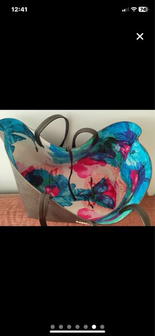 Bolso Desigual grande estampado floral