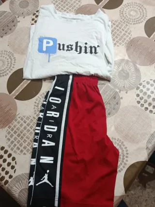 Set abbigliamento sportivo Jordan: maglietta e pantaloncini