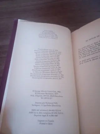 El Señor De Los Anillos/the Lord of the Rings (...