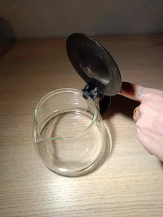 Jarra cafetera vidrio 6 tazas