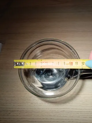 Jarra cafetera vidrio 6 tazas