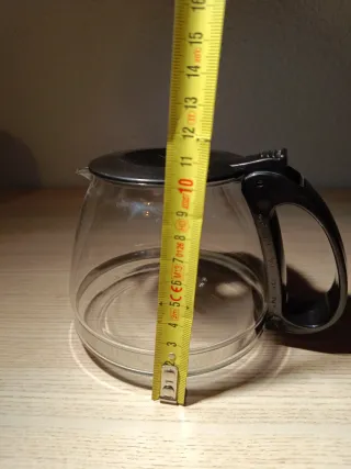 Jarra cafetera vidrio 6 tazas