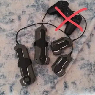 Mando PS3 2mandos de robot de combate