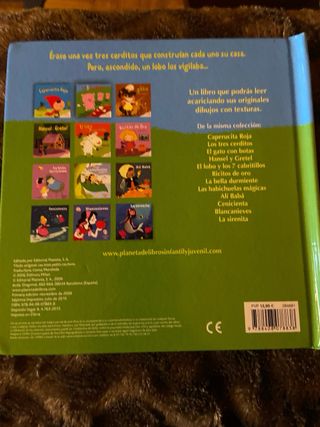 Los tres cerditos: Con texturas en el interior