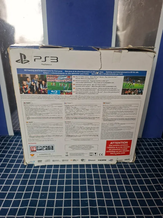 PS3 FONDINA + SCATOLA ORIGINALE PES2014
