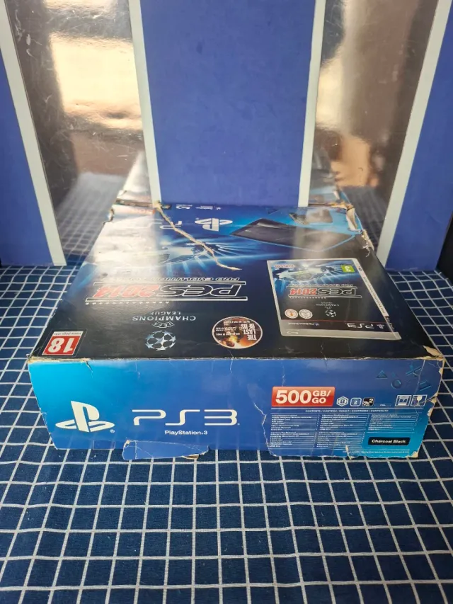 PS3 FONDINA + SCATOLA ORIGINALE PES2014