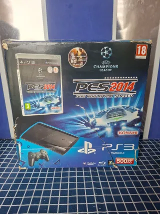 PS3 FUNDA + CAJA ORIGINAL PES2014