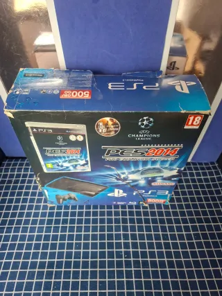 PS3 FUNDA + CAJA ORIGINAL PES2014