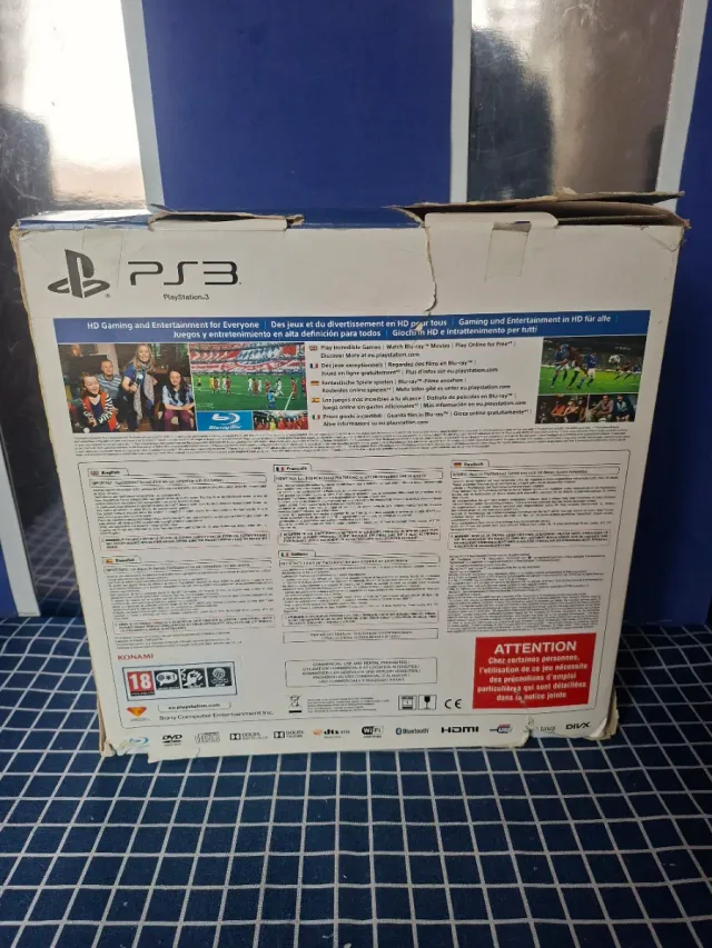 PS3 FONDINA + SCATOLA ORIGINALE PES2014
