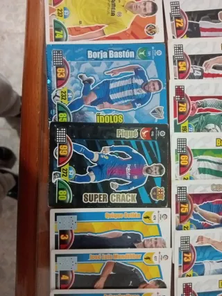 Lote cartas Adrenalyn XL LaLiga 2017-18