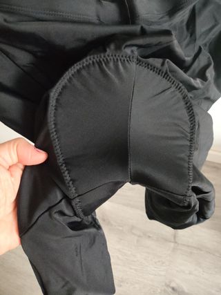 Culotte Ciclismo Hombre Btwin Negro