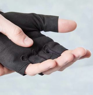 Guantes Gimnasio musculación Negro talla s unisex