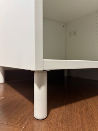 Estanterías blancas modulares