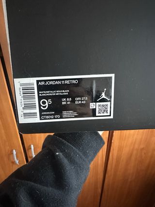 Air Jordan 11 Retro Gratitude Talla 43