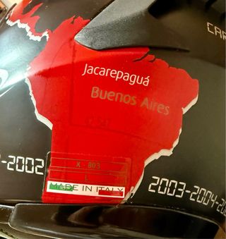 Casco X-Lite 803 Ultra carbón Carlos Checa.