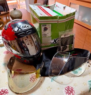 Casco X-Lite 803 Ultra carbón Carlos Checa.