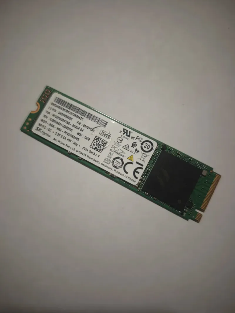 SSD SK hynix 256GB NVMe M.2