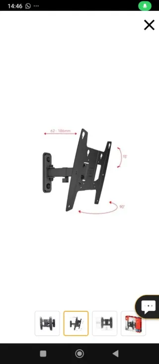 Soporte Pared TV ONE FOR ALL