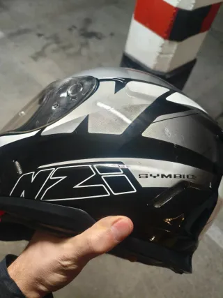 Casco moto NZI, talla M
