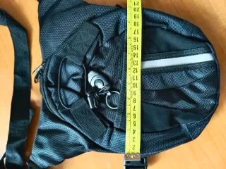 Mochila muslo moto negra