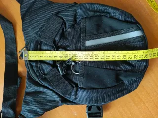 Mochila muslo moto negra