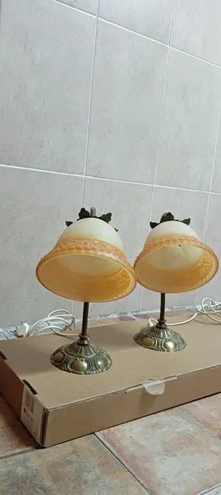 Conjunto 2 Lámparas y Lámpara Techo