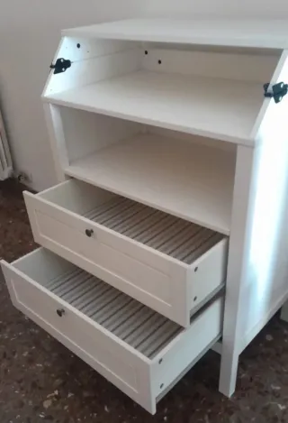 Cambiador Cómoda Sundvik Blanco