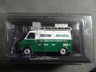 Fiat 242 E Phase 1 Alitalia Rallye 1:43