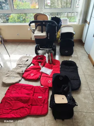 Capazo y silla Bugaboo Donkey gemelar...