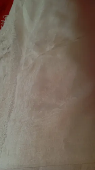 Toalla antigua de lino.