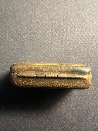 Antigua caja metálica Pastillas Verkos Zaragoza