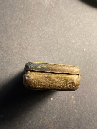 Antigua caja metálica Pastillas Verkos Zaragoza