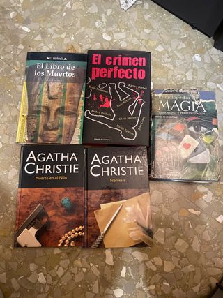 Lote de 5 libros