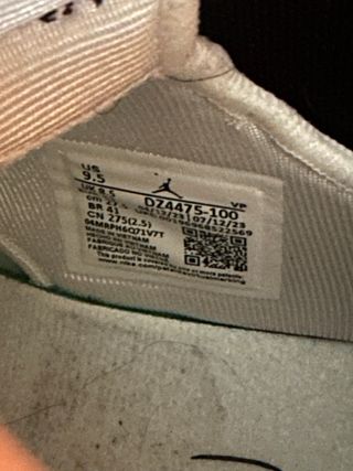 Jordan MVP Blancas/Negras Talla 43