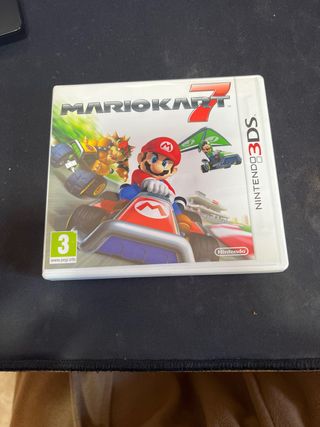 Caja Vacía Mario Kart 7 Nintendo 3DS