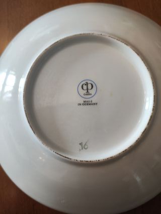 Servizio porcellana Colditz oro bianco