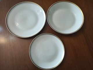 Servizio porcellana Colditz oro bianco