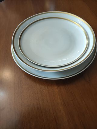 Servizio porcellana Colditz oro bianco