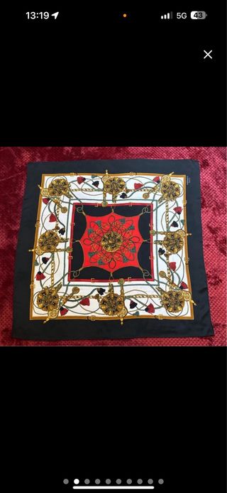 HERMES PAÑUELO SEDA MUJER