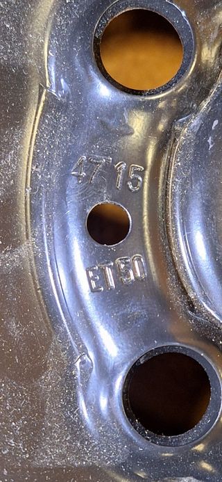 Llanta Acero 7JX17H2 ET 50