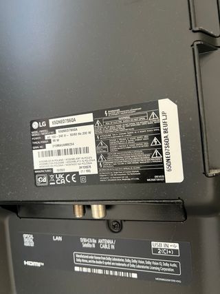 LG QNED 65 4K (65QNED7S6QA) - Como Nueva !!!