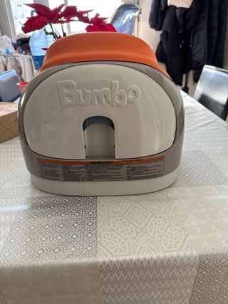 Silla bebé Bumbo naranja