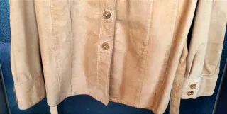 Chaqueta Mango Vintage Beige Talla XL pi_el 100%