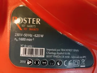 Cortasetos Roster 620W 61cm